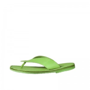 Men's Duckfeet Aero Flip Flops Green | NZ JIBH87294