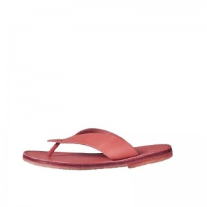 Men's Duckfeet Aero Flip Flops Pink | NZ XANP80762