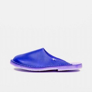 Men's Duckfeet Blavand Slippers Blue | NZ DPZC95813