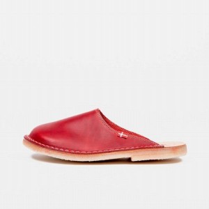 Men's Duckfeet Blavand Slippers Red | NZ TDAC70485