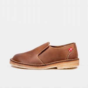 Men's Duckfeet Falster Loafers Brown | NZ KRPL74918