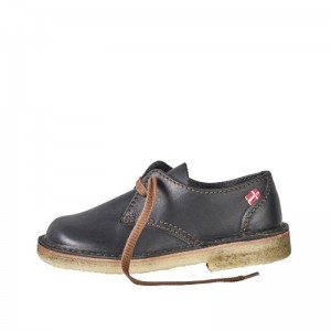 Men's Duckfeet Jylland Lace Up Shoes Black | NZ ZUQT60524