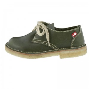 Men's Duckfeet Jylland Lace Up Shoes Green | NZ KBPC69081