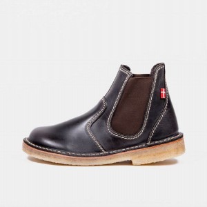 Men's Duckfeet Roskilde Chelsea Boots Black | NZ PBTH52109