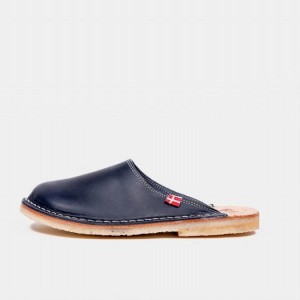 Women's Duckfeet Blavand Slippers Navy | NZ SXLI30674