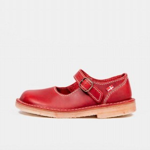 Women's Duckfeet Himmerland Mary Jane Shoes Red | NZ JETA64812