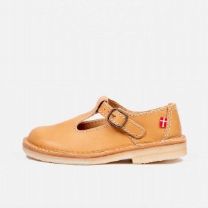 Women's Duckfeet Lolland Mary Jane Shoes Brown | NZ IYNL62837
