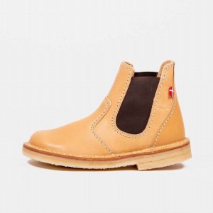 Women's Duckfeet Roskilde Chelsea Boots Beige | NZ WDQS40832