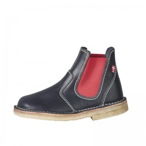 Women's Duckfeet Roskilde Chelsea Boots Black | NZ YQTG45908