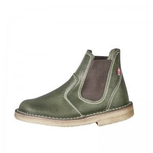Women's Duckfeet Roskilde Chelsea Boots Green | NZ JRGM53470