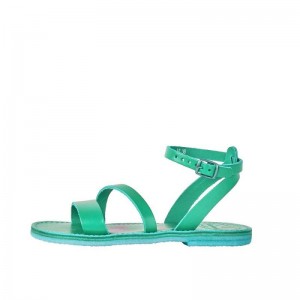 Women's Duckfeet Skaerbaek Sandals Turquoise | NZ SRNQ76301
