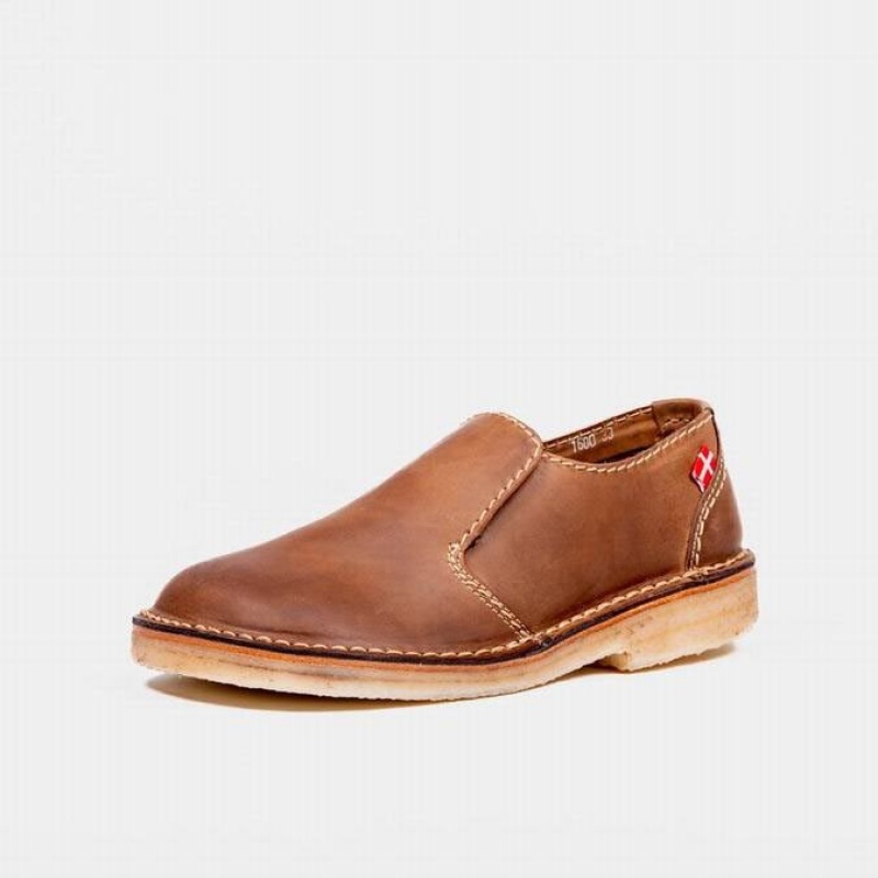 Men's Duckfeet Falster Loafers Brown | NZ KRPL74918