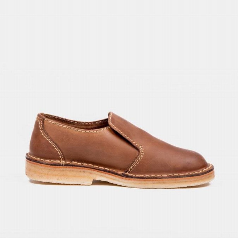 Men's Duckfeet Falster Loafers Brown | NZ KRPL74918