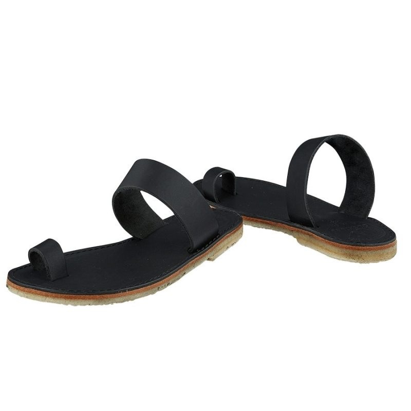 Men's Duckfeet Laeso Sandals Black | NZ JQDO58731