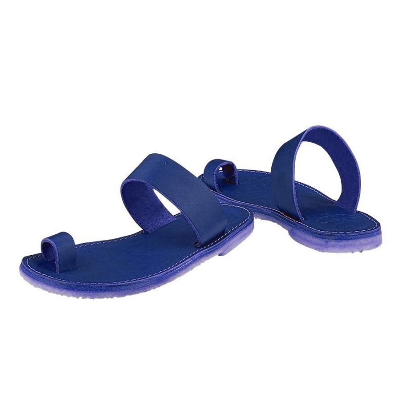 Men's Duckfeet Laeso Sandals Blue | NZ CRXW78643