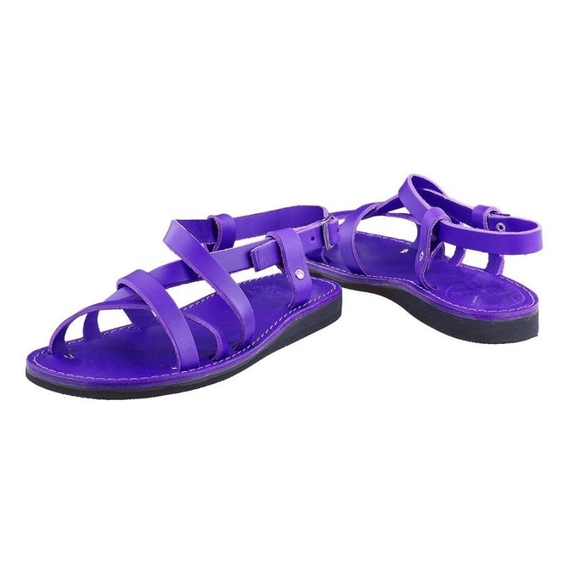Men's Duckfeet Skagen Sandals Purple | NZ UTXC21764