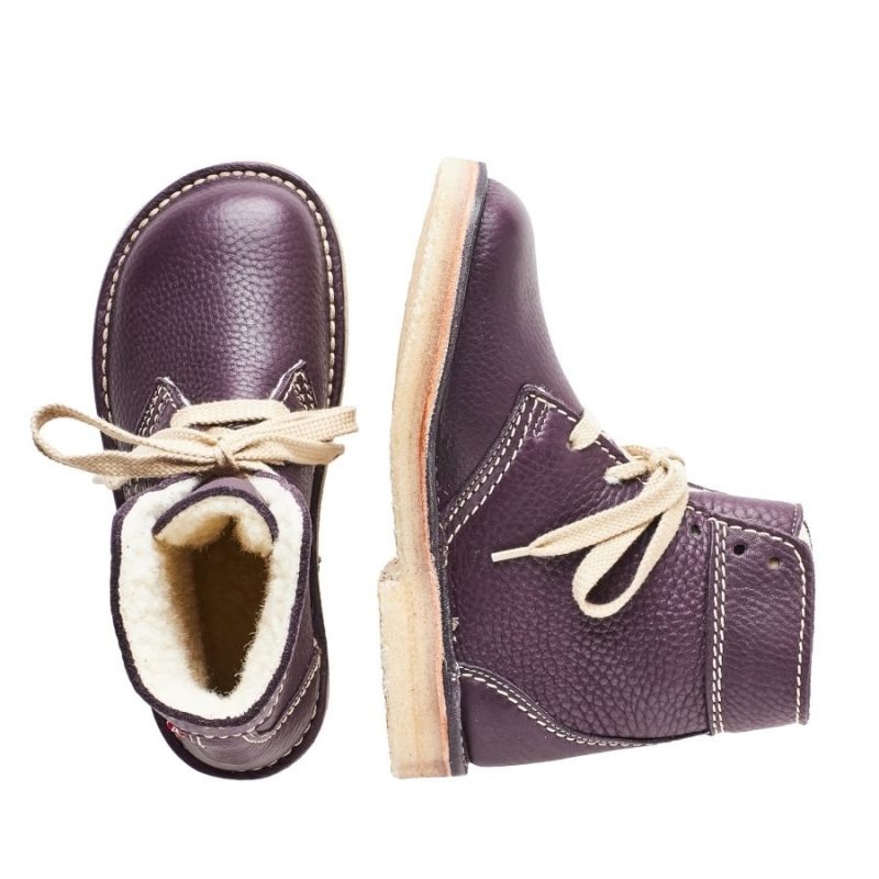 Men's Duckfeet Skanderborg Boots Purple | NZ XBSI06841