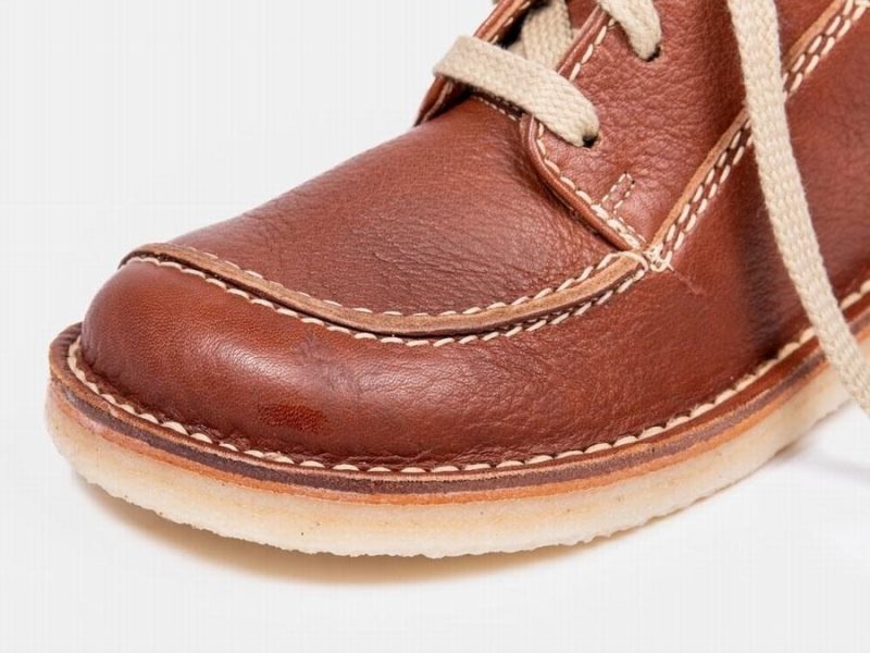 Men's Duckfeet Svendborg Lace Up Shoes Brown | NZ ZFQJ18745