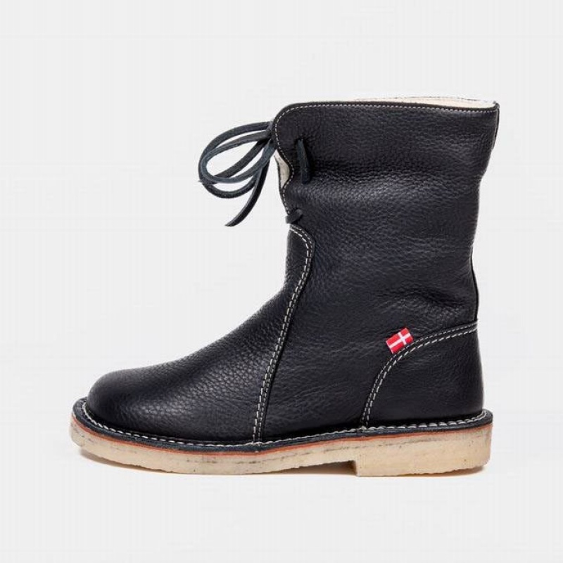 Women\'s Duckfeet Arhus Boots Black | NZ BJWT56748