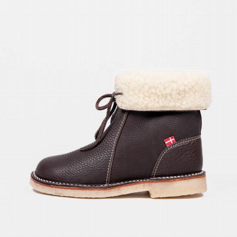 Women's Duckfeet Arhus Boots Chocolate | NZ VWNS51428