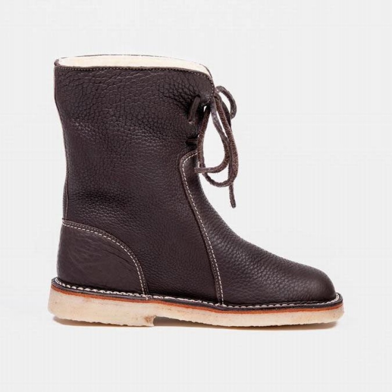 Women's Duckfeet Arhus Boots Chocolate | NZ VWNS51428