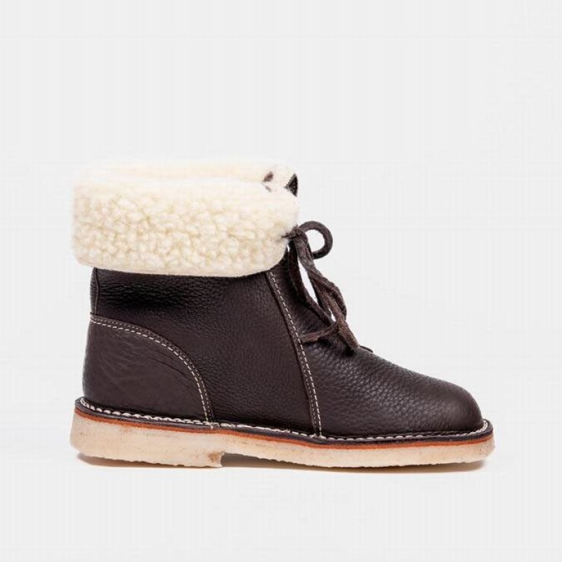 Women's Duckfeet Arhus Boots Chocolate | NZ VWNS51428