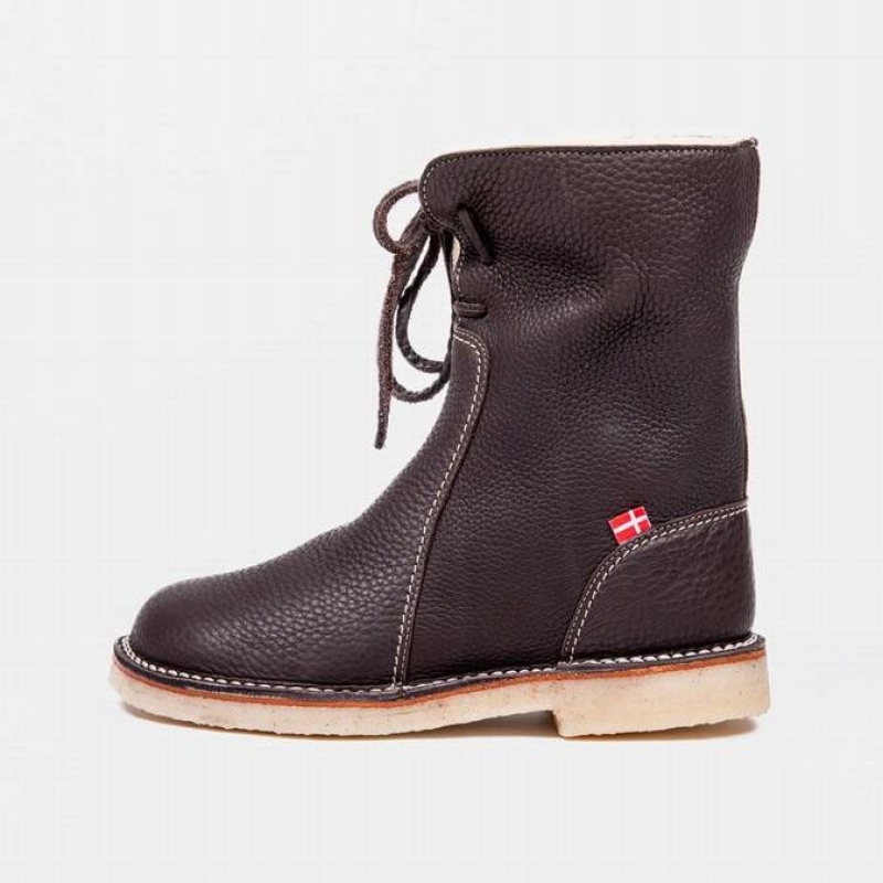 Women\'s Duckfeet Arhus Boots Chocolate | NZ VWNS51428