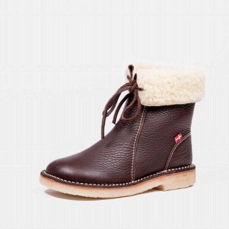 Women's Duckfeet Arhus Boots Chocolate | NZ FAJO18463