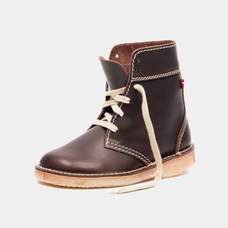 Women's Duckfeet Faborg Boots Chocolate | NZ JWUT36429
