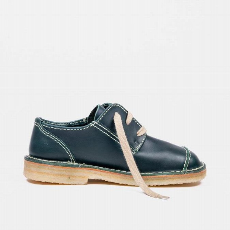 Women's Duckfeet Fyn Lace Up Shoes Green | NZ IJXF40859