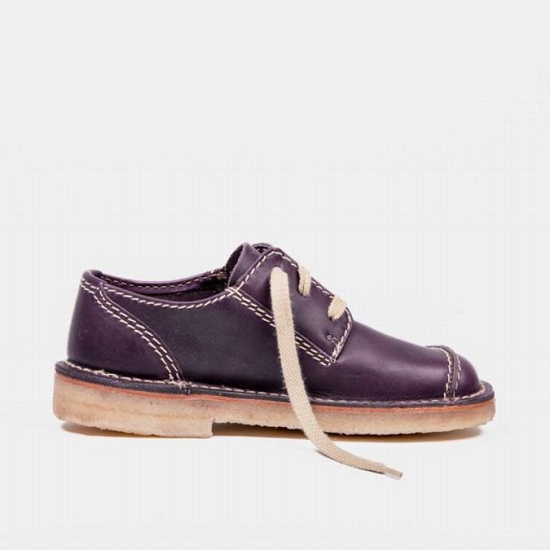 Women's Duckfeet Fyn Lace Up Shoes Purple | NZ ZMKC73105