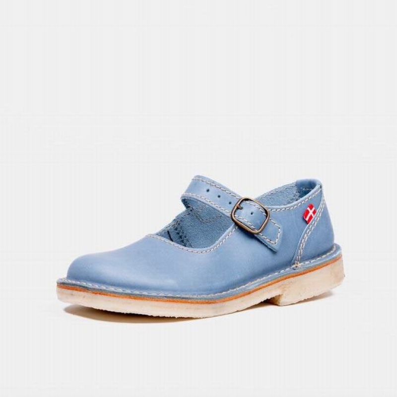 Women's Duckfeet Himmerland Mary Jane Shoes Blue | NZ DOSF56713