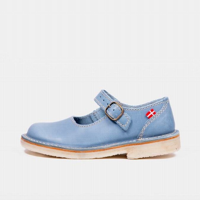 Women\'s Duckfeet Himmerland Mary Jane Shoes Blue | NZ DOSF56713