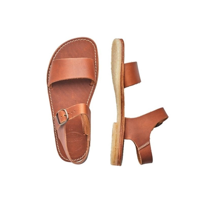 Women's Duckfeet Lokken Sandals Brown | NZ SAMX42975