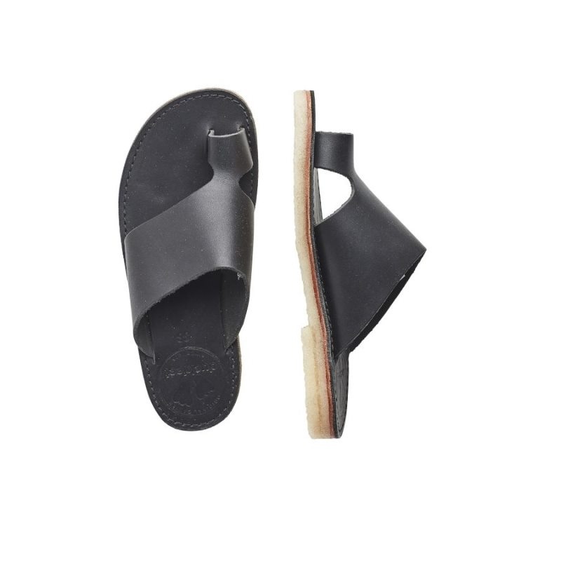 Women's Duckfeet Mando Sandals Black | NZ WJTO12850