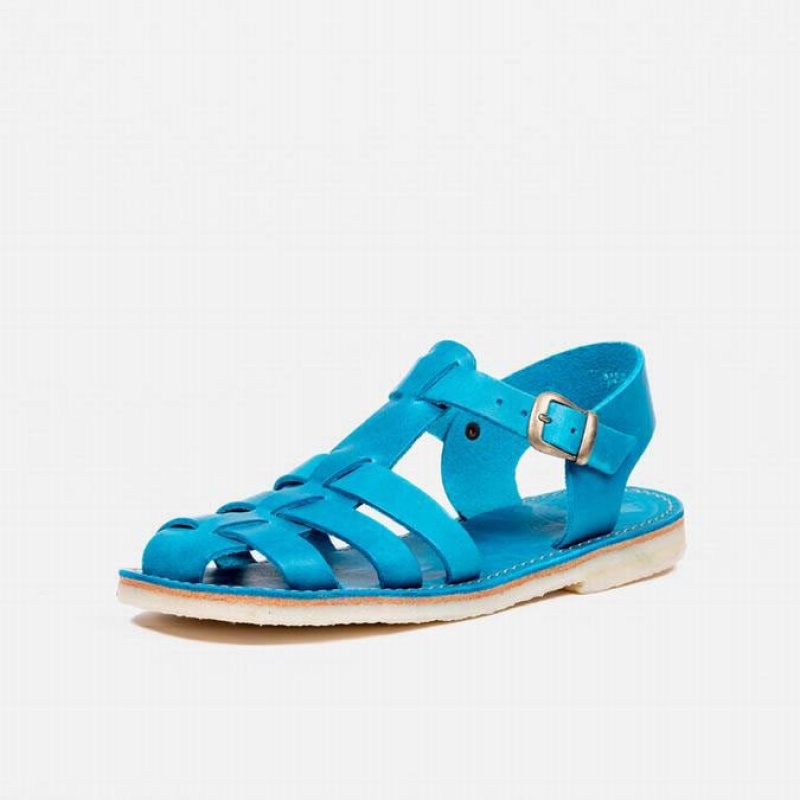 Women's Duckfeet Ringkobing Sandals Blue | NZ TYEH95460