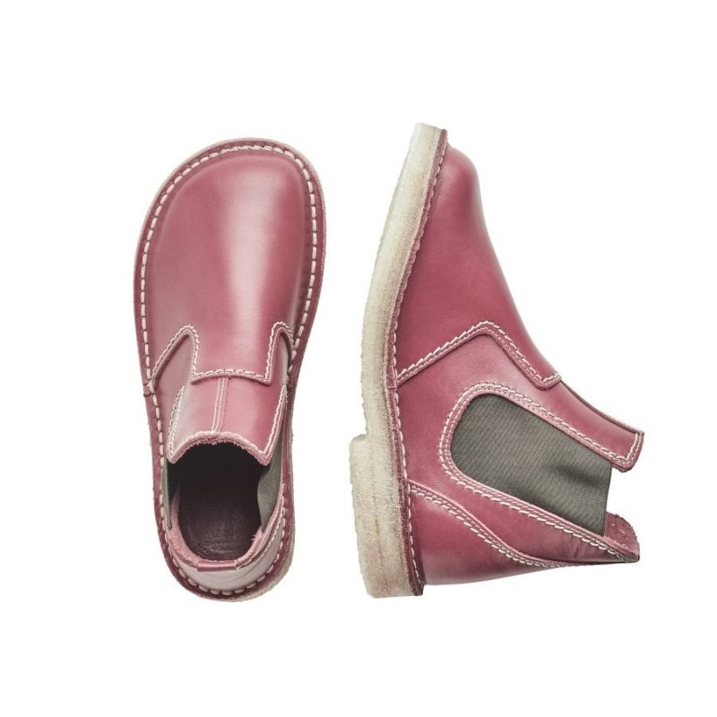 Women's Duckfeet Roskilde Chelsea Boots Pink | NZ QWAF24016
