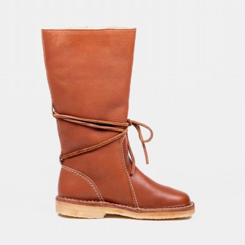 Women's Duckfeet Silkeborg Boots Brown | NZ JBKQ13024