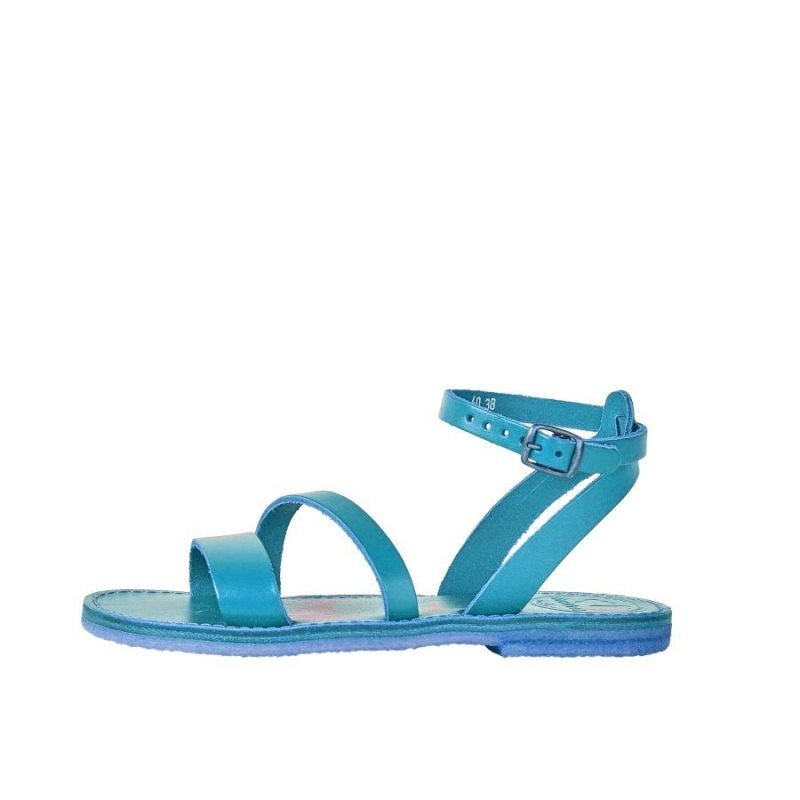 Women\'s Duckfeet Skaerbaek Sandals Turquoise | NZ APYN68419
